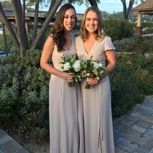 JENN MAXI DRESS - SHOW ME THE RING CRISP Small